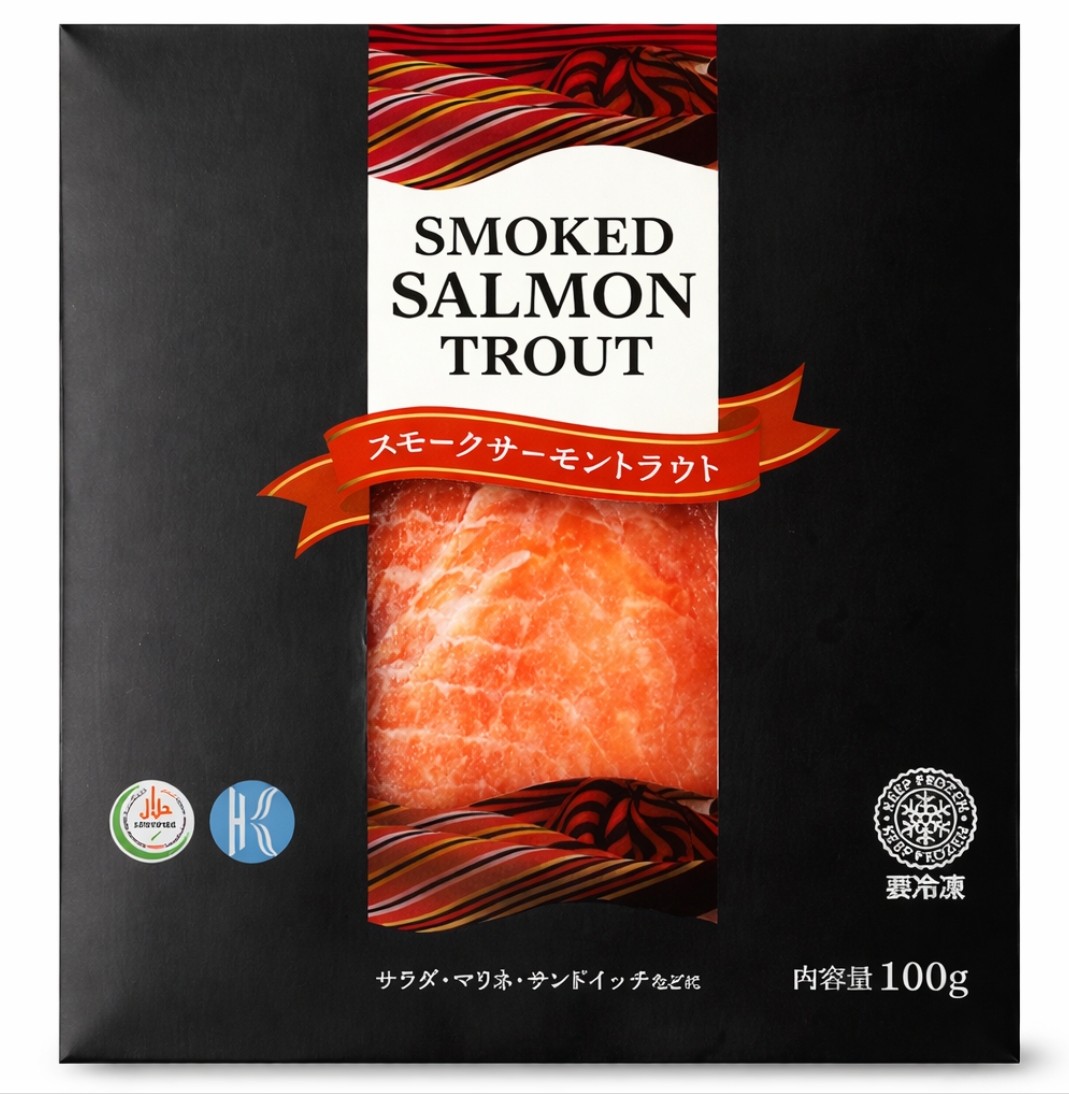 Turkish smoked salmon 100g